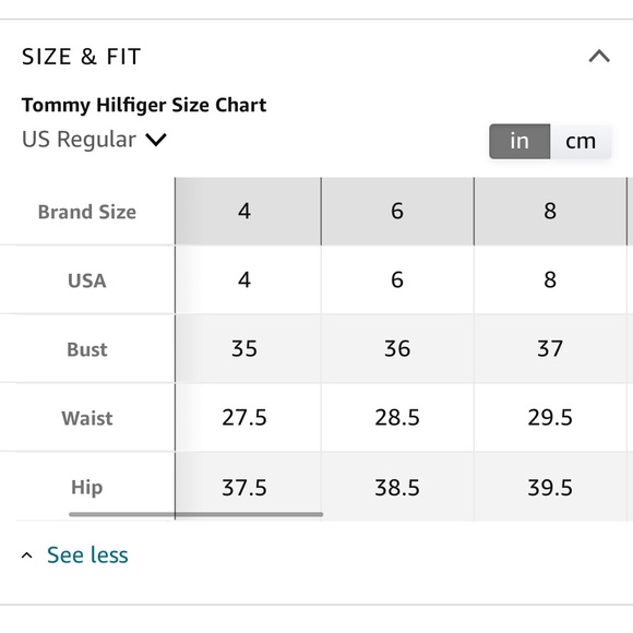 Tommy Hilfiger Sleeveless Fit and Flare Slimming Sapphire Blue Dress zipper back - Picture 13 of 14